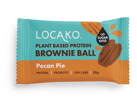 Locako Protein Brownie Ball Pecan Pie 30g (Pack of 10)