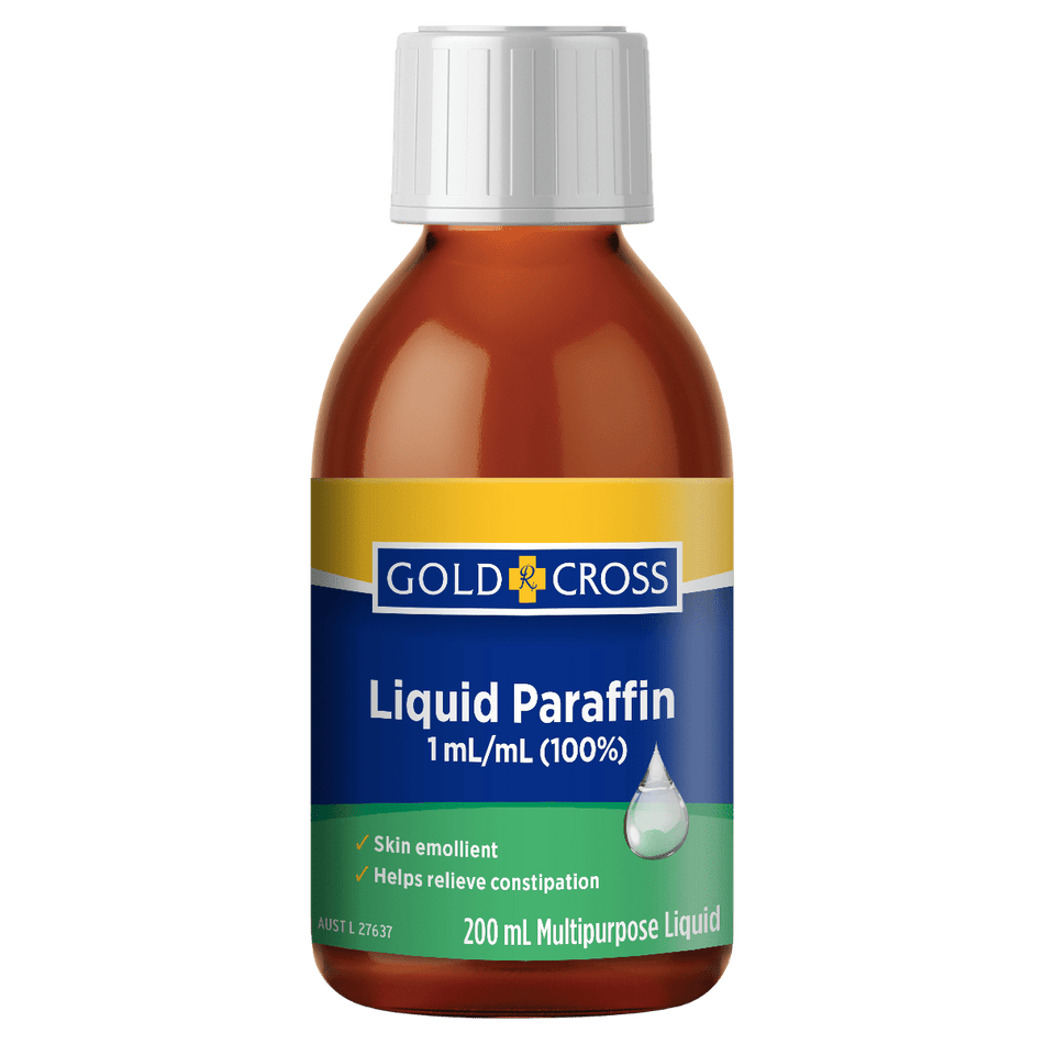 Gold Cross Liqued Paraffin B.P 200 ml