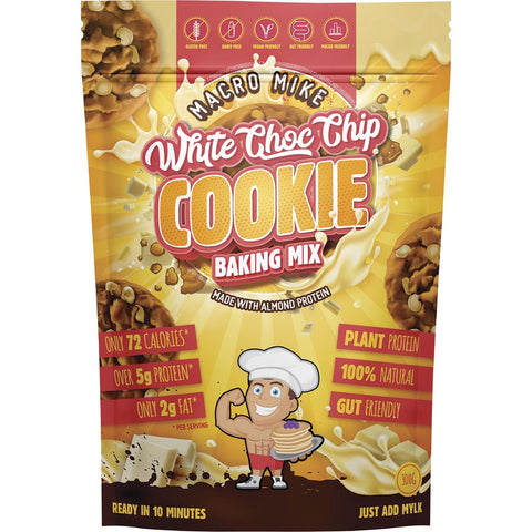 MACRO MIKE Cookie Baking Mix - Almond Protein White Choc Chip 300g