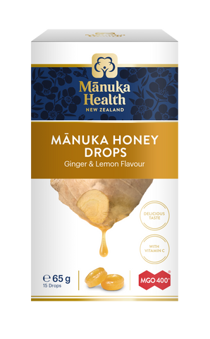 Manuka Health Lozenges Lemon&Ginger MGO400+ 15s