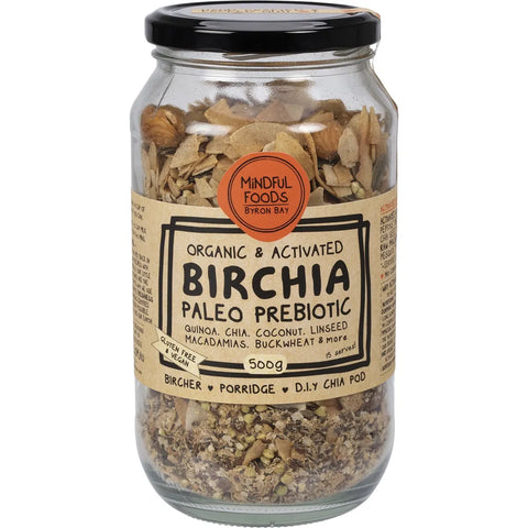 Mindful Foods Birchia Paleo Prebiotic Granola Organic & Activated 500g