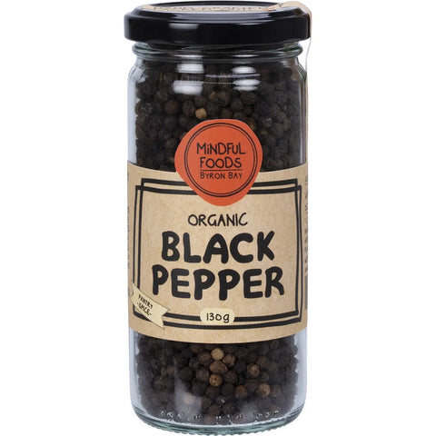 Mindful Foods Black Pepper Organic 130g