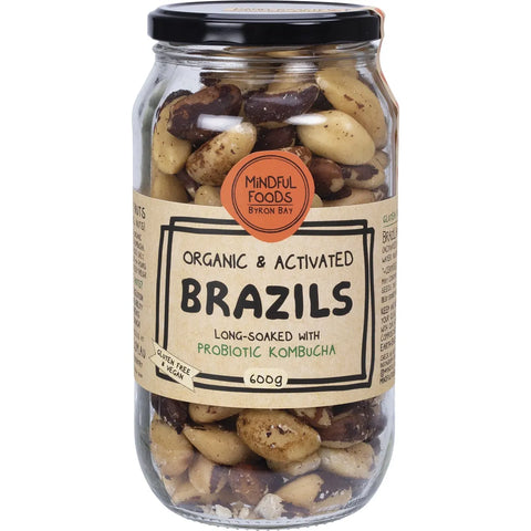 Mindful Foods Brazil Nuts Organic & Activated 600g