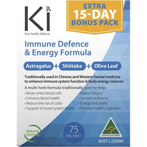 MARTIN & PLEASANCE Ki Immune Defence & Energy 75Tabs