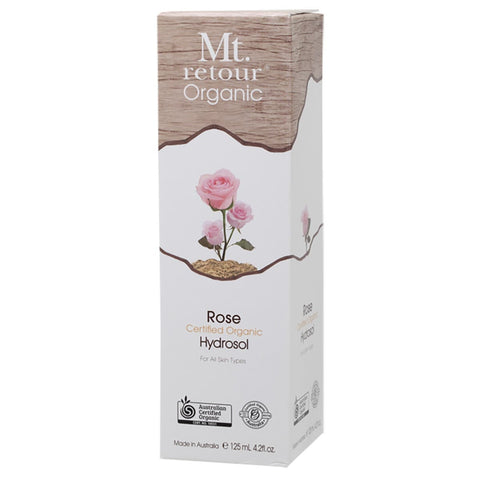 MT RETOUR Face & Body Mist Hydrosol Freshener Spray - Rose 125ml