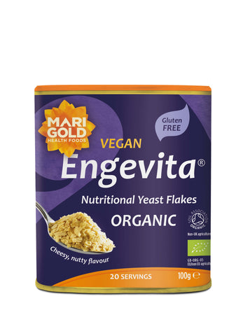 Marigold Health Foods Engevita Yeast Flakes Purple 100g