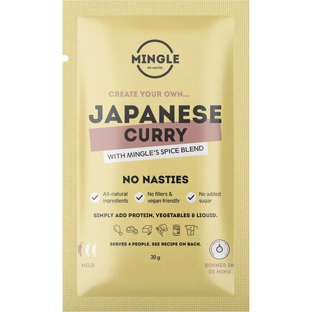 Mingle Natural Seasoning Blend Japanese Curry 12x30g