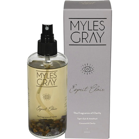 MYLES GRAY Crystal Infused Room Spray Coconut & Clarity 200ml