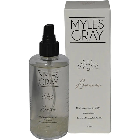 MYLES GRAY Crystal Infused Room Spray Coconut, Pineapple &Vanilla 200ml