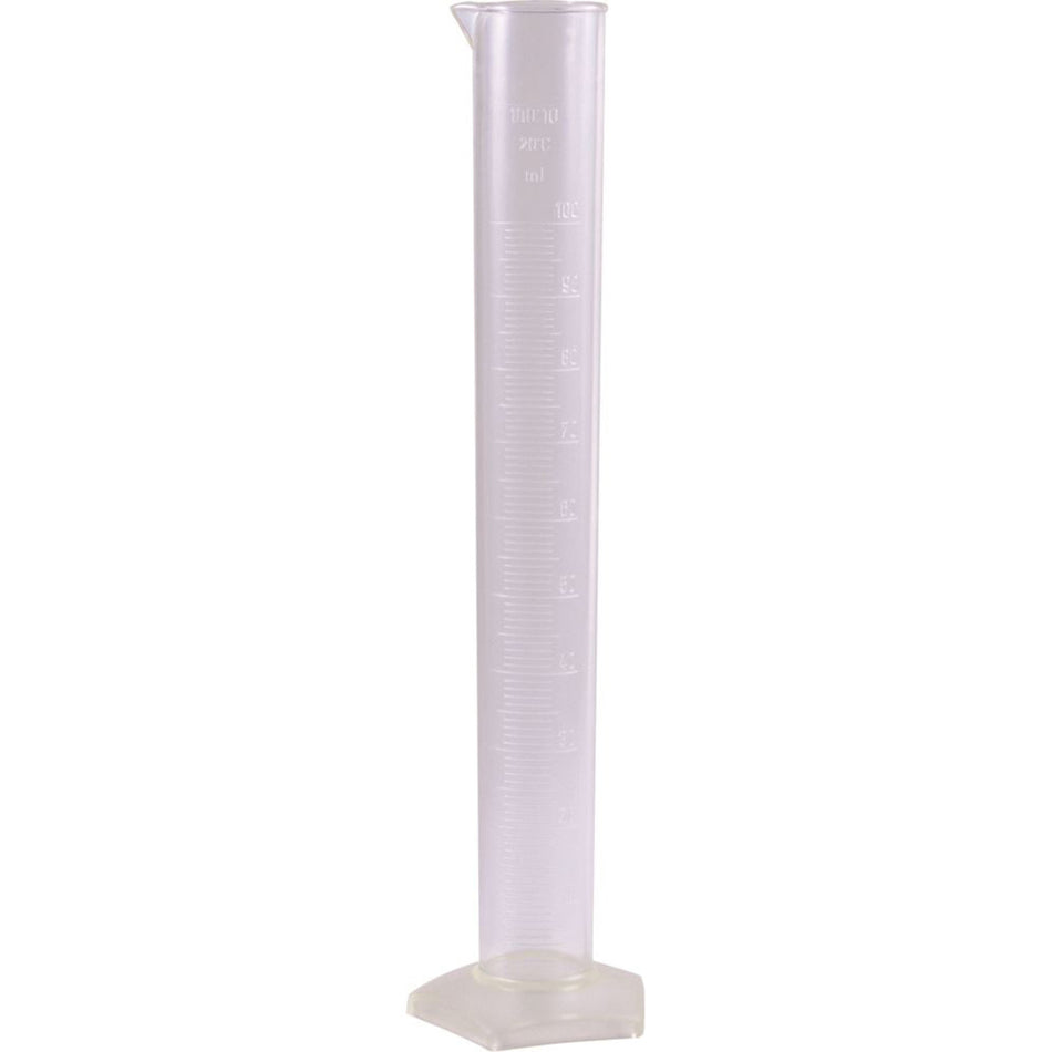Measuring Cylinder Plastic Clear Graduated 100ml