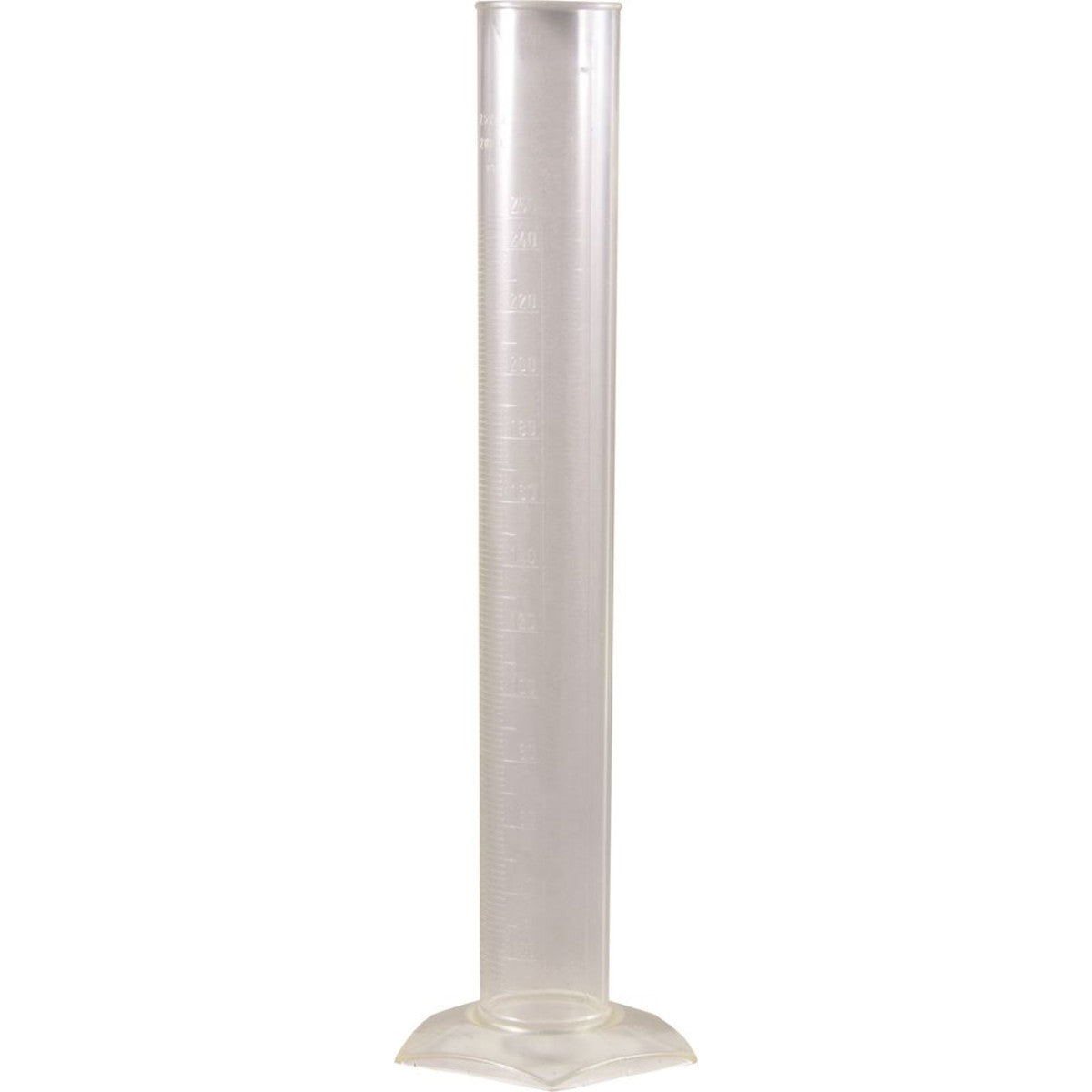 Buy Measuring Cylinder Plastic Clear Graduated 250ml Online at ...