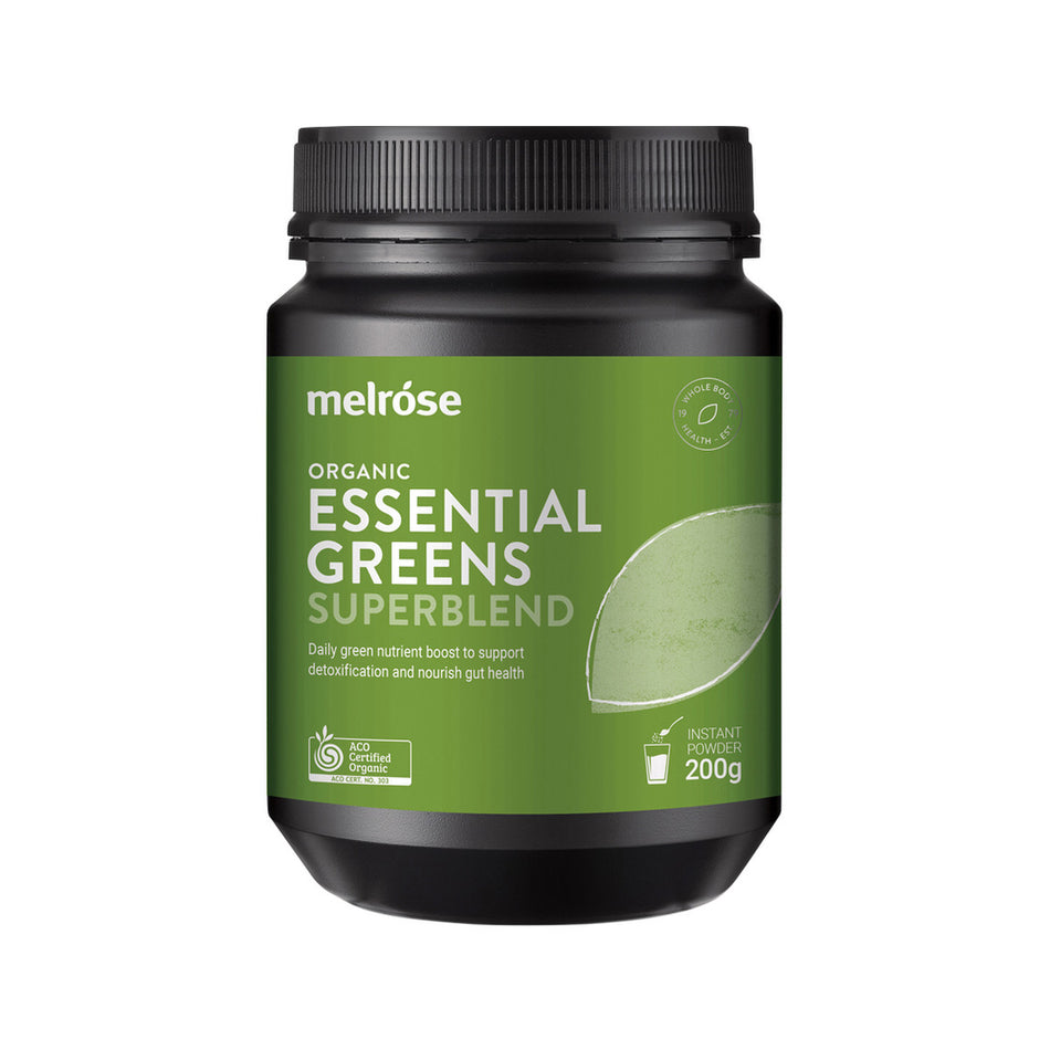 Melrose Organic Essential Greens Powder 200g