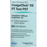 COAGUCHEK XS PT PST STRIPS 24PK