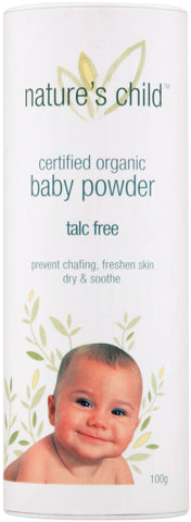 Nature's Child Baby Powder Organic 100g