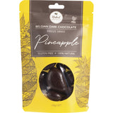 NAKED CHOCOLATE CO Freeze Dried Pineapple Dark Chocolate 100g