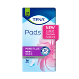 Tena Pads Mini Plus Long Length Pads 16PK
