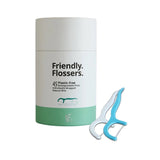 NFCO Friendly Flossers (Bio Dental Picks) Natural Mint 45