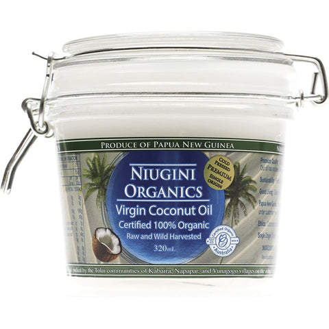 NIUGINI ORGANICS Virgin Coconut Oil 100% Pure 320ml
