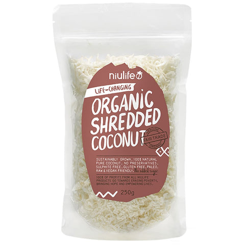 NIULIFE Shredded Coconut 250g