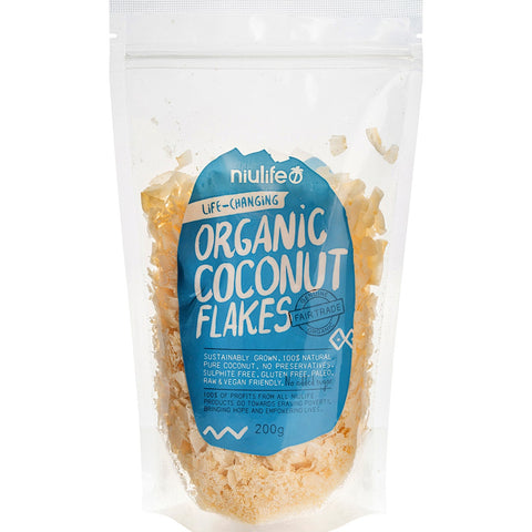 NIULIFE Flaked Coconut 200g