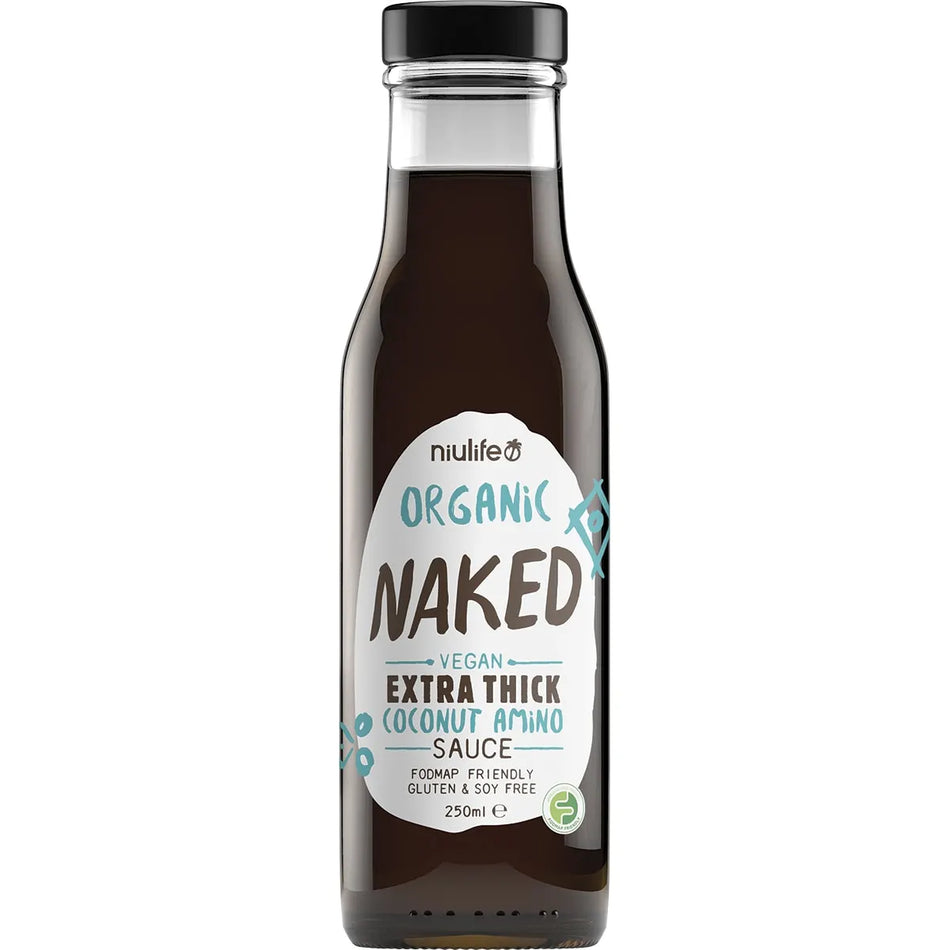 NIULIFE Organic Coconut Amino Sauce Extra Thick Naked 250ml