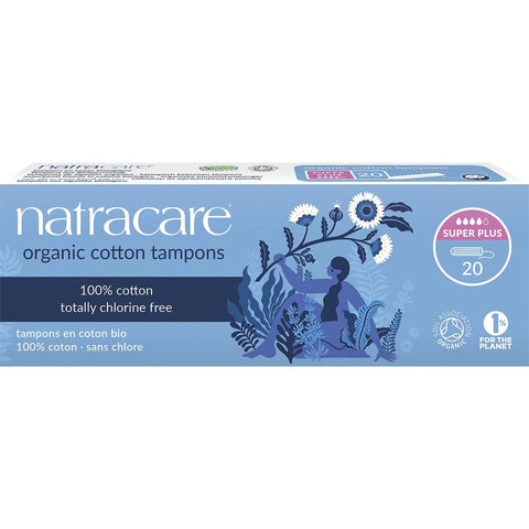 NATRACARE Tampons (Non-Applicator) Super 20