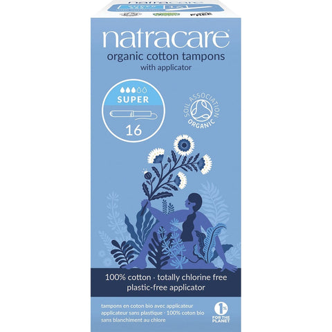 NATRACARE Tampons (Applicator) Super 16