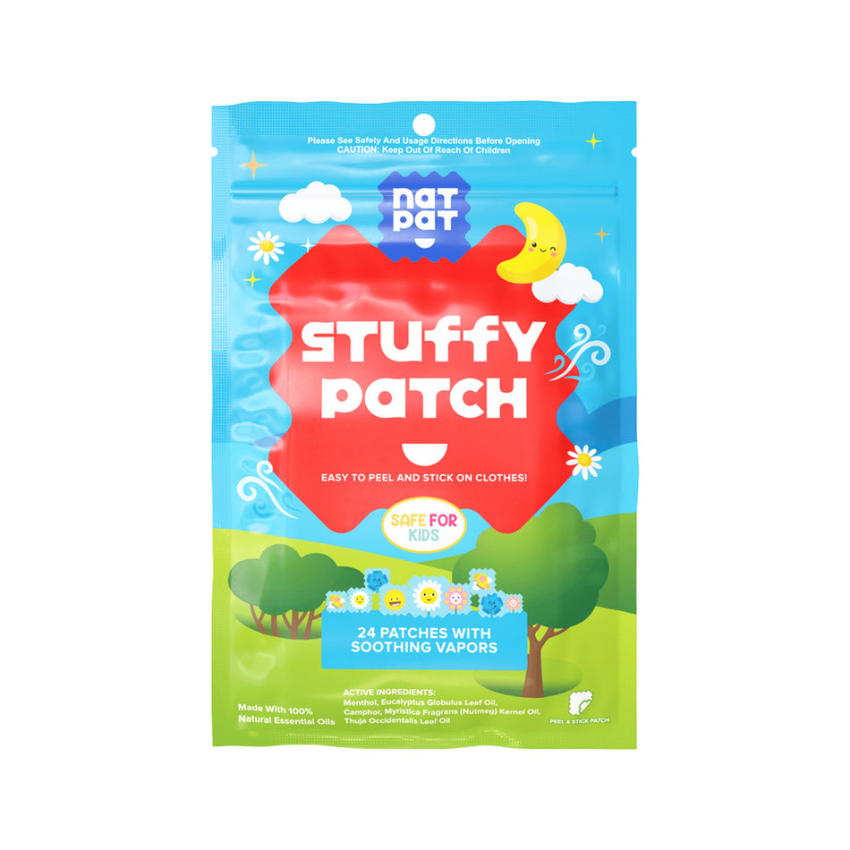 The Natural Patch Co. StuffyPatch Organic Stickers x 24 Pack