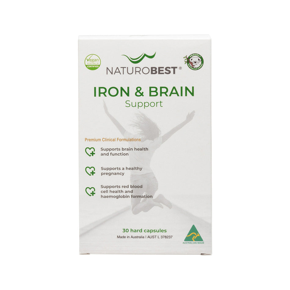 NaturoBest Iron & Brain Support 30c