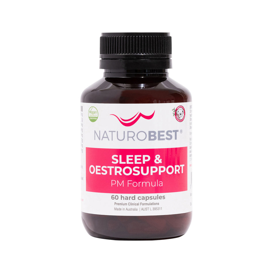 NaturoBest Sleep & Oestrosupport PM Formula 60c