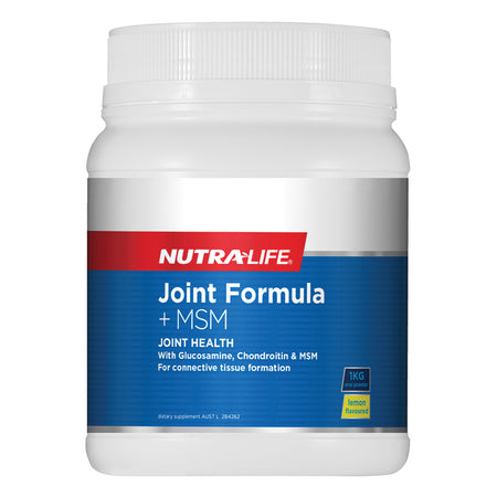 NutraLife Joint Formula + MSM Lemon Flavoured Oral Powder 1kg