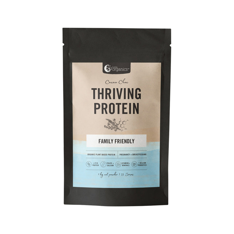 Nutra Organics Organic Thriving Protein Cacao Choc 1kg