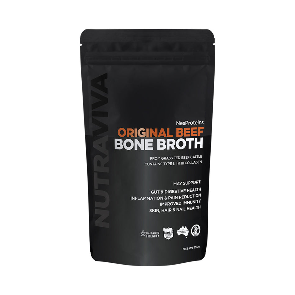 Nutraviva (NesProteins) Bone Broth Original Beef 100g