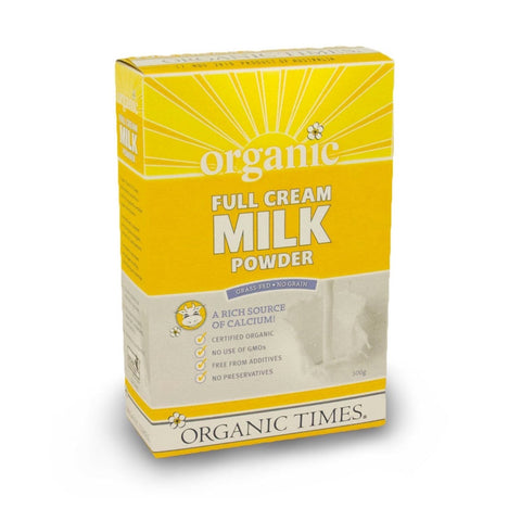 ORGANIC TIMES Milk Powder Full Cream 300g