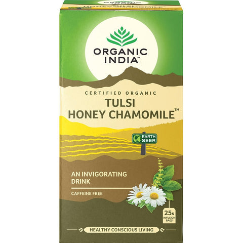 Organic India Tulsi Honey Chamomile x 25 Tea Bags