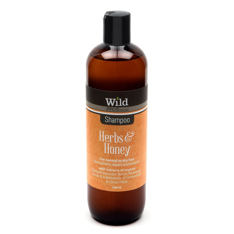 Wild Herbal Shampoo Herbs & Honey 500ml