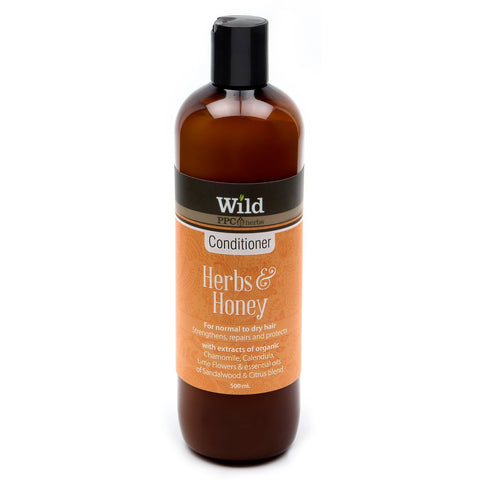 Wild Herbal Conditioner Herbs & Honey 500ml