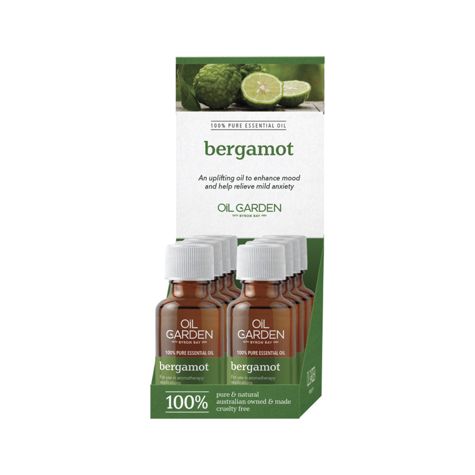 Oil Garden Essential Oil Bergamot 25ml(Pack of 8)