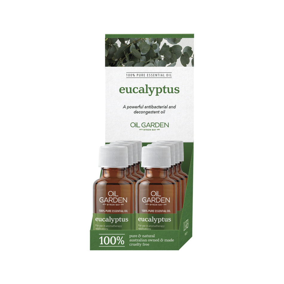 Oil Garden Essential Oil Eucalyptus 25ml(Pack of 8)