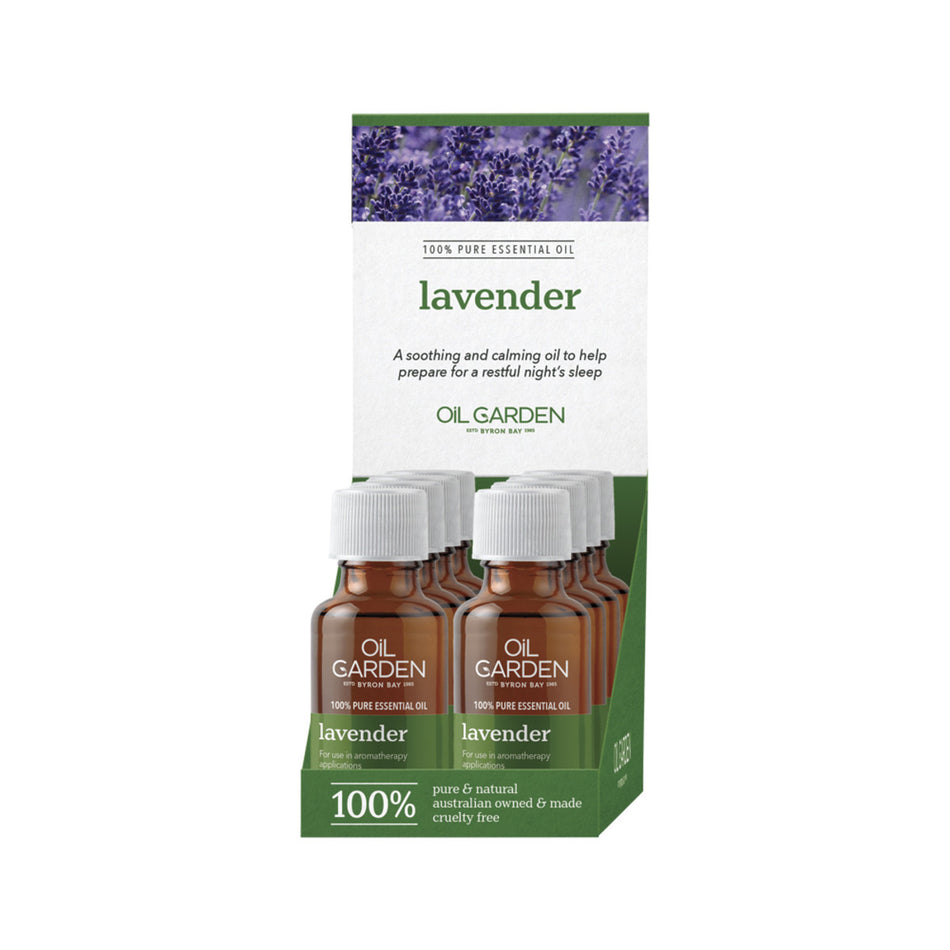Oil Garden Essential Oil Lavender 25ml(Pack of 8)