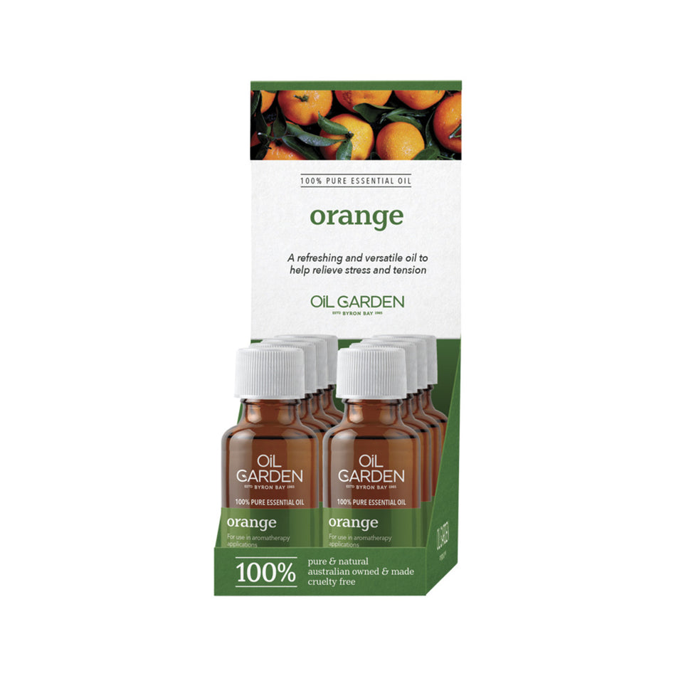Oil Garden Essential Oil Orange 25ml(Pack of 8)