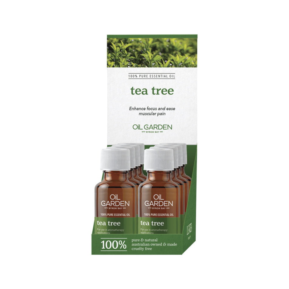 Oil Garden Essential Oil Tea Tree 25ml(Pack of 8)