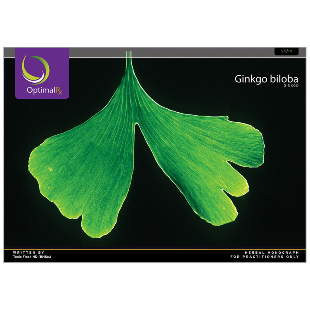 Buy OptimalRx Monograph Ginkgo (Ginkgo biloba) (2010) Online at