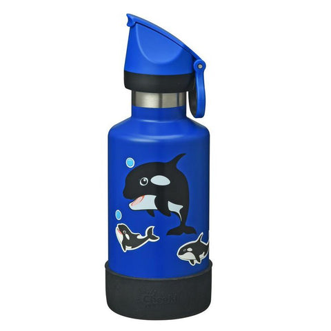CHEEKI Kids Bottle Insulated - Orca 400ml