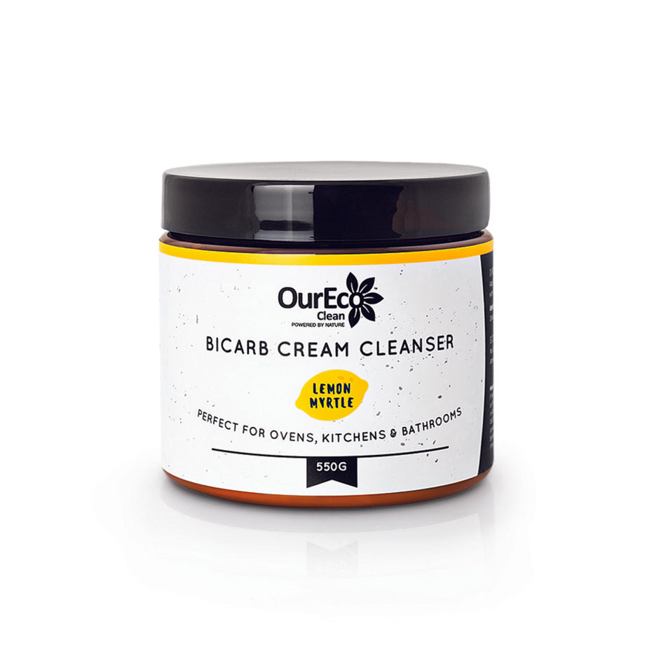 OurEco Clean BiCarb Cream Cleanser Lemon Myrtle 550g