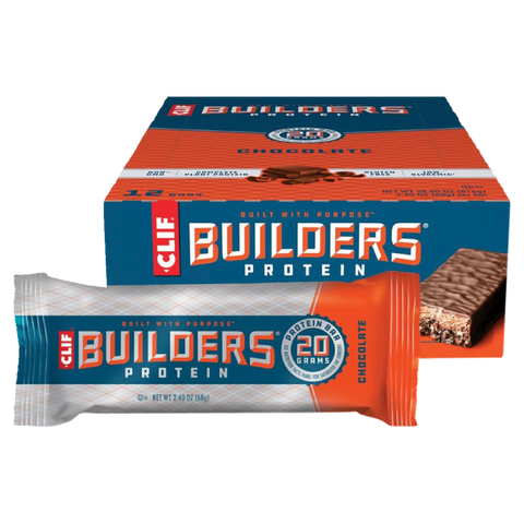 CLIF Builders Bar Chocolate 68g 12PK