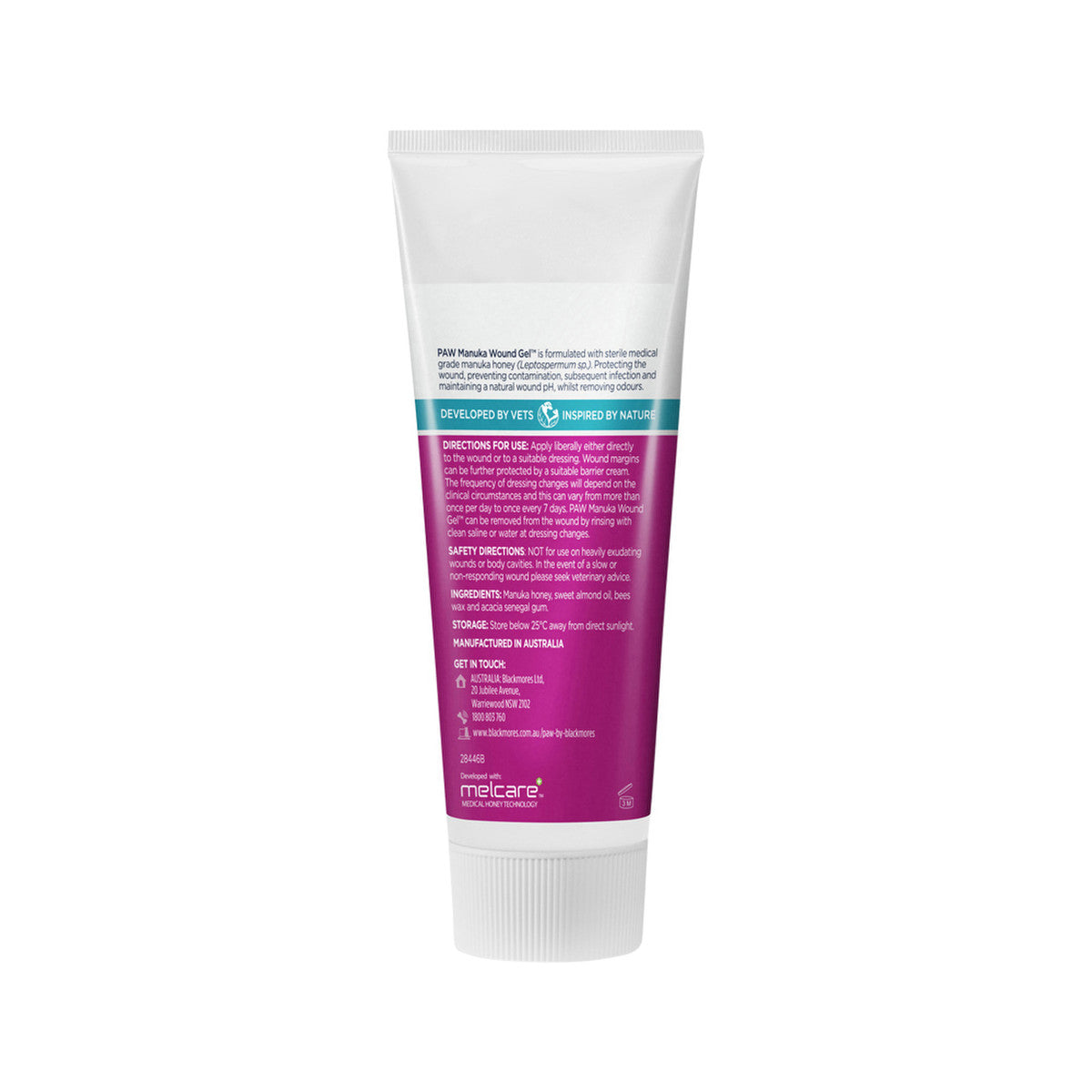 PAW By Blackmores Manuka Wound Gel + Protective Barrier For Wound Care 100g