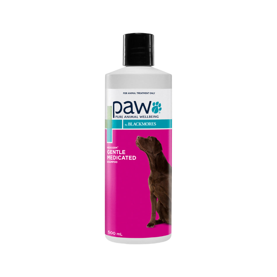PAW By Blackmores MediDerm Gentle Medicated Shampoo (For Dogs) 500ml