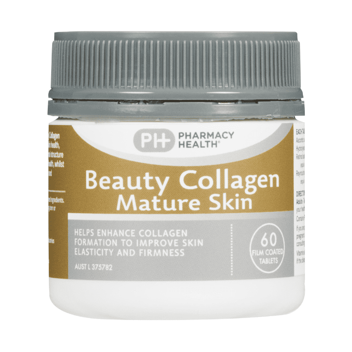 Buy Pharmacy Health BEAUTY COLLAGEN MATURE SKIN TABS 60 Online at ...