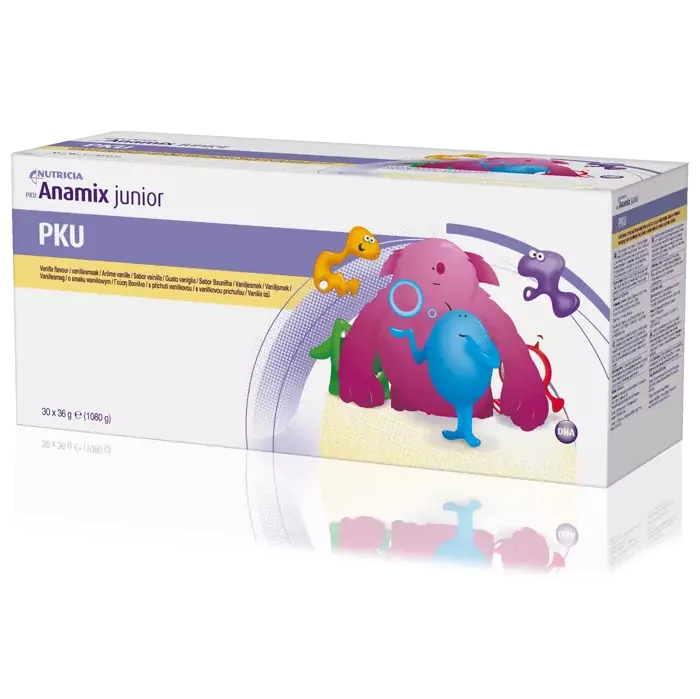 PKU ANAMIX JUNIOR VANILLA POWDER 36G  30 SACHETS